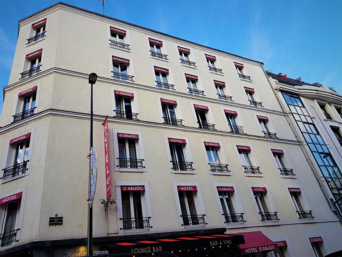 Hotel D'Anjou Levallois-Perret Exteriér fotografie